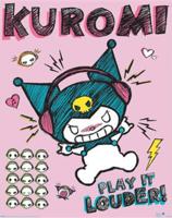 Poster Sanrio - Kurom Louder 40x50cm