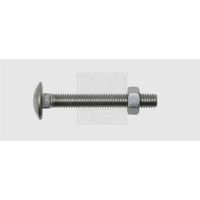 SWG 4009146507424 Platbolkopschroef 6 mm 80 mm Buitenzeskant DIN 603 RVS A2 25 stuk(s) - thumbnail