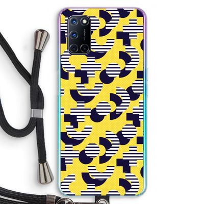 8-bit N°3: Oppo A52 Transparant Hoesje met koord