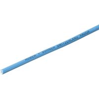 Huber+Suhner 12420672 Draad Radox® 155 1 x 0.50 mm² Blauw per meter