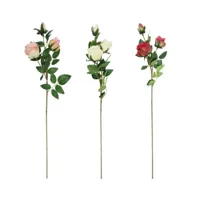 Kunstbloem Rozen 82 cm 3 assorti | 24 stuks