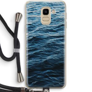 Oceaan: Samsung Galaxy J6 (2018) Transparant Hoesje met koord