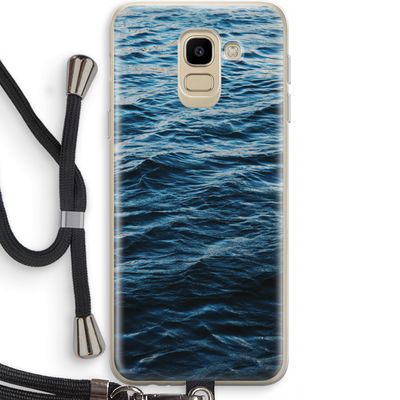 Oceaan: Samsung Galaxy J6 (2018) Transparant Hoesje met koord