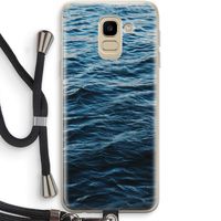 Oceaan: Samsung Galaxy J6 (2018) Transparant Hoesje met koord