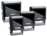 Trodat Printy tekststempel, met voucher Printy 4911, ft 38 x 14 mm, op blister
