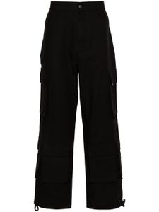 Represent pantalon droit à poches cargo - Noir