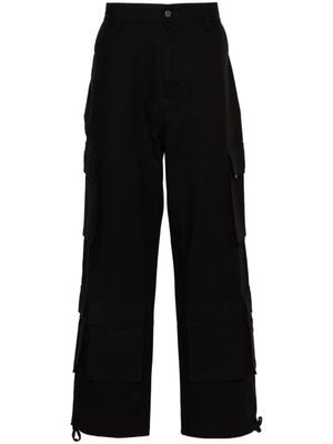 Represent pantalon droit à poches cargo - Noir