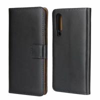 Horizontale Flip lederen case voor Huawei P30 met magnetische gesp & houder & card slots & portemonnee (zwart)