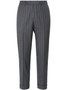 Brunello Cucinelli pantalon de costume à rayures - Gris