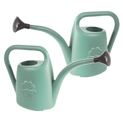 Prosperplast Gieter - Set van 2x stuks - mintgroen - kunststof - 1.8 liter