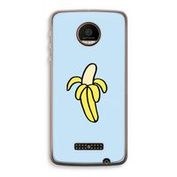 Banana: Motorola Moto Z Force Transparant Hoesje