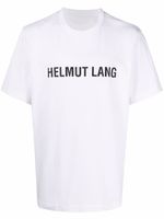 Helmut Lang t-shirt à logo imprimé - Blanc