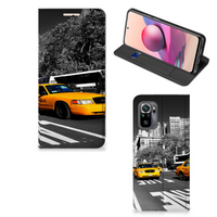 Xiaomi Redmi Note 10 4G | 10S | Poco M5s Book Cover New York Taxi - thumbnail