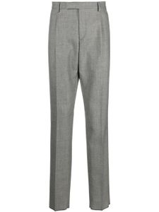 Lardini pantalon de costume à plis marqués - Noir