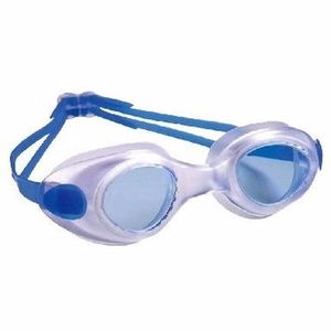Anti chloor zwembril blauw voor volwassenen   -