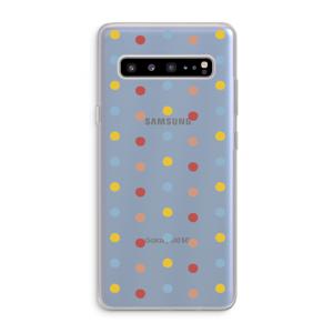 Bollen: Samsung Galaxy S10 5G Transparant Hoesje