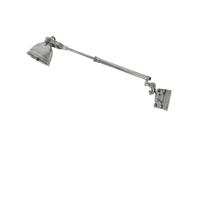 Muurlamp Tacoma leeslamp Antiek Zilver