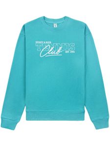 Sporty & Rich sweat Tennis Club (années 1980) - Bleu