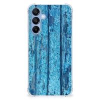 Samsung Galaxy A16 Stevig Telefoonhoesje Wood Blue