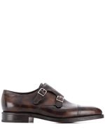 John Lobb chaussures à boucles William - Marron - thumbnail