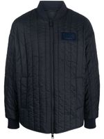 Armani Exchange veste bomber matelassée à patch logo - Bleu - thumbnail