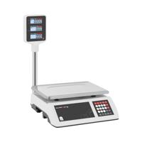 Controle weegschaal - 15 kg / 2 g - 31 x 21 cm - 6 LCD-schermen