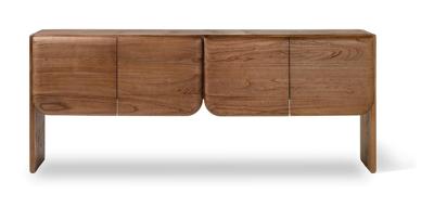 Jesper Home Dressoir 'Mehamn' Mindihout, 200cm, kleur Bruin