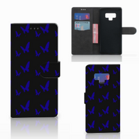 Samsung Galaxy Note 9 Telefoon Hoesje Vlinder Patroon - thumbnail