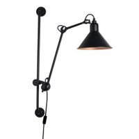 DCW Editions Lampe Gras N210 Conic Wandlamp - Zwart/koper