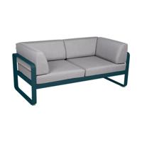 Fermob Bellevie Club 2-zits loungebank Acapulco Blue - Flannel