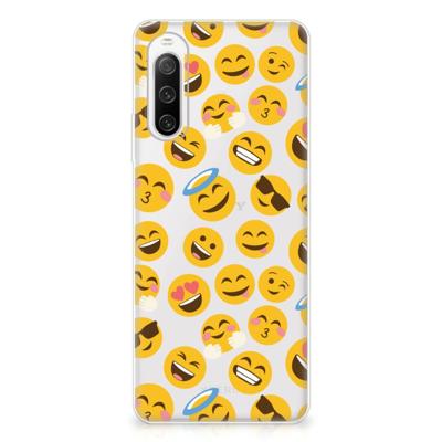 Sony Xperia 10 IV | TPU bumper | Emoji Sony Xperia 10 IV | TPU bumper | Emoji