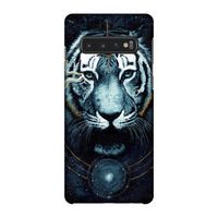 Darkness Tiger: Samsung Galaxy S10 4G Volledig Geprint Hoesje