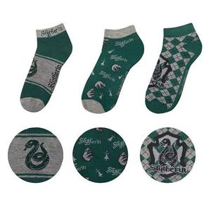 Harry Potter Enkel Sokken Set van 3 Slytherin