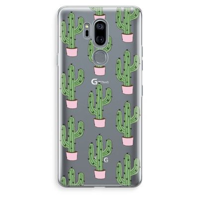 Cactus Lover: LG G7 Thinq Transparant Hoesje