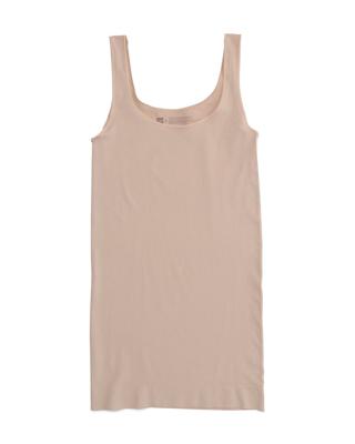 HEMA Zwangerschapshemd naadloos beige (beige)