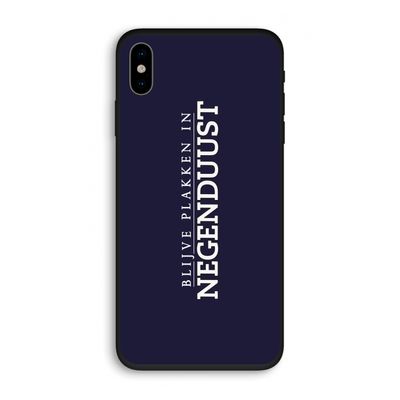 Blijve plakken in Negenduust: iPhone X Biologisch afbreekbaar hoesje
