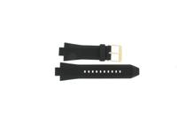 Horlogeband Michael Kors MK8325 / Dylan Rubber Zwart 13mm