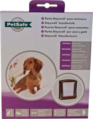 PetSafe kattendeur nr. 730 bruin/transparant - Gebr de boon