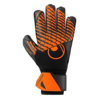 Uhlsport FM Soft Resist+ Keepershandschoenen Zwart Feloranje