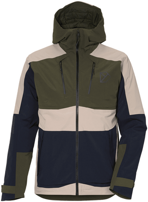 Didriksons Povel Usx Heren Wintersportjas Dark Night Blue M