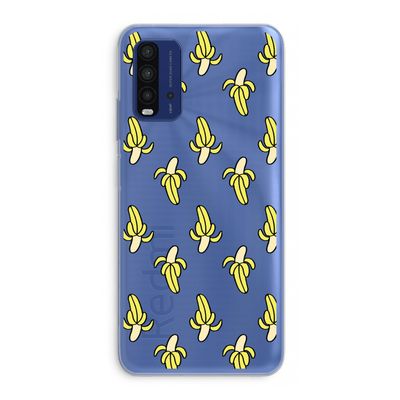 Bananas: Xiaomi Redmi 9T Transparant Hoesje