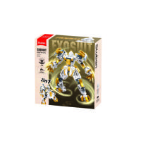 Sluban Exosuit klassieker van bergen en zee tijger wit (m38-b1276)