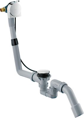 Hansgrohe Exafill S complete set voor normale baden, chroom