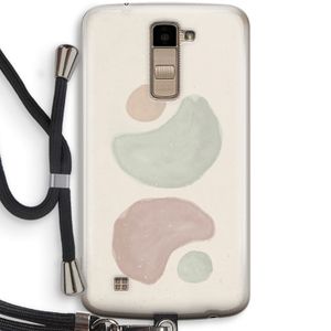 Geo #10: LG K10 (2016) Transparant Hoesje met koord