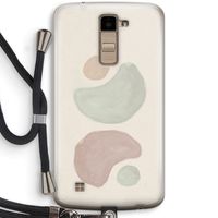 Geo #10: LG K10 (2016) Transparant Hoesje met koord