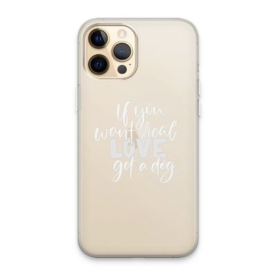 Partner in crime: iPhone 13 Pro Max Transparant Hoesje