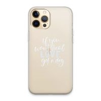 Partner in crime: iPhone 13 Pro Max Transparant Hoesje