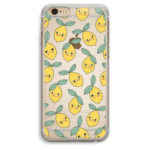 Citroenen: iPhone 6 Plus / 6S Plus Transparant Hoesje