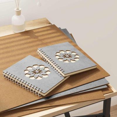 Decorpanelen 50 pcs Betongrijs 40 x 60 x 0.3 cm Bewerkt hout