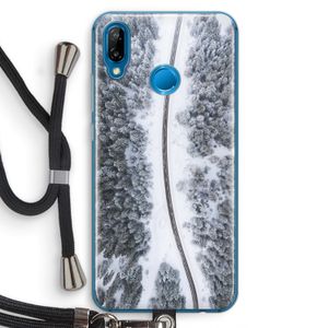 Snøfall: Huawei P20 Lite Transparant Hoesje met koord